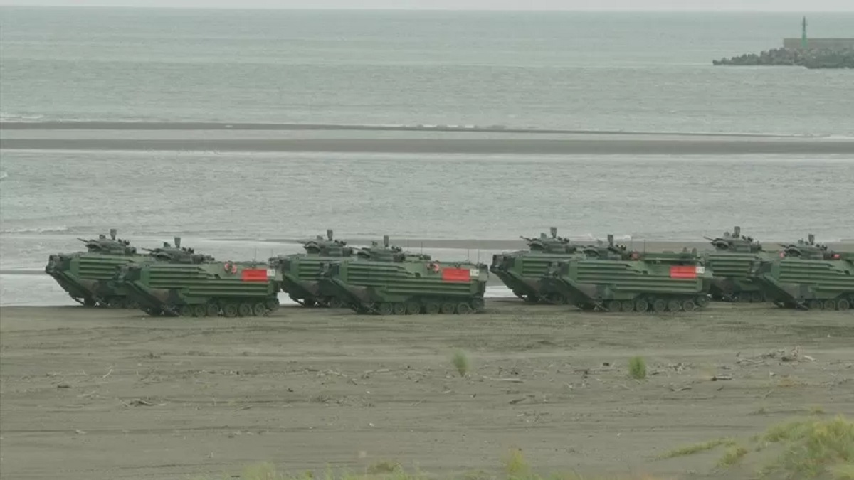 চীনকে কঠোর জবাব দিতে জোরালো সামরিক মহড়া তাইওয়ানে