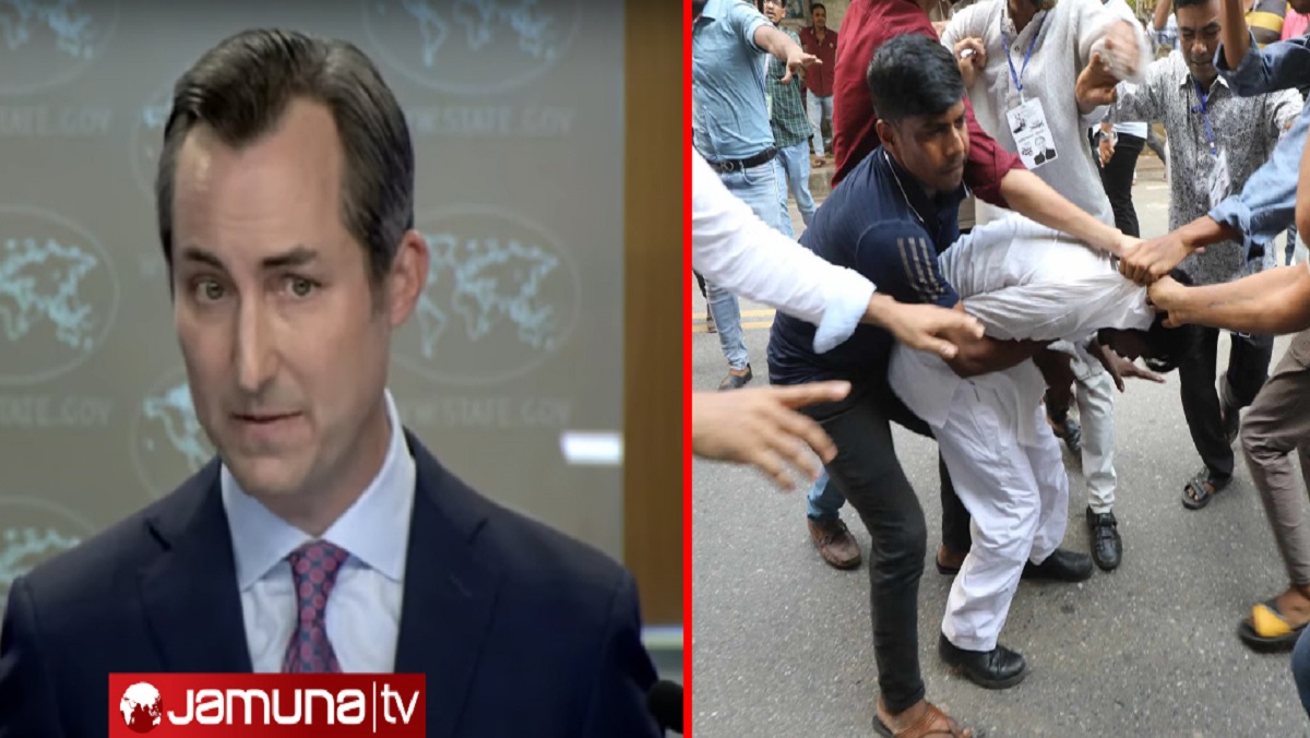 যুক্তরাষ্ট্রের পররাষ্ট্র দফতরের ব্রিফিংয়ে হিরো আলমের ওপর হামলার প্রসঙ্গ