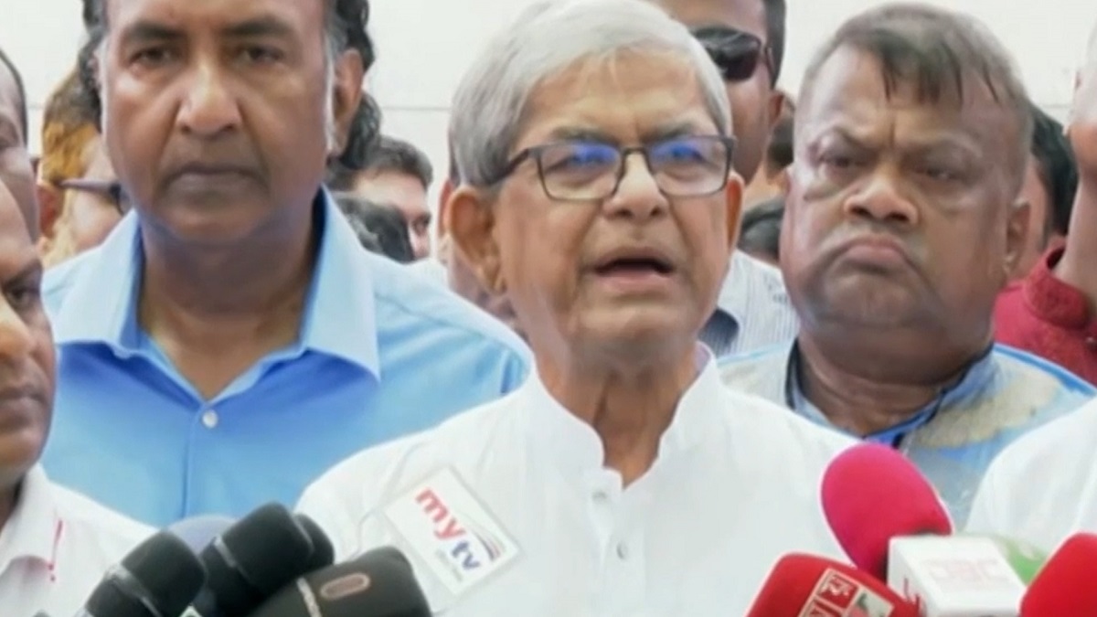 ভারত বর্তমান সরকারকে সমর্থন দিলে এ অঞ্চল অস্থিতিশীল হবে: ফখরুল