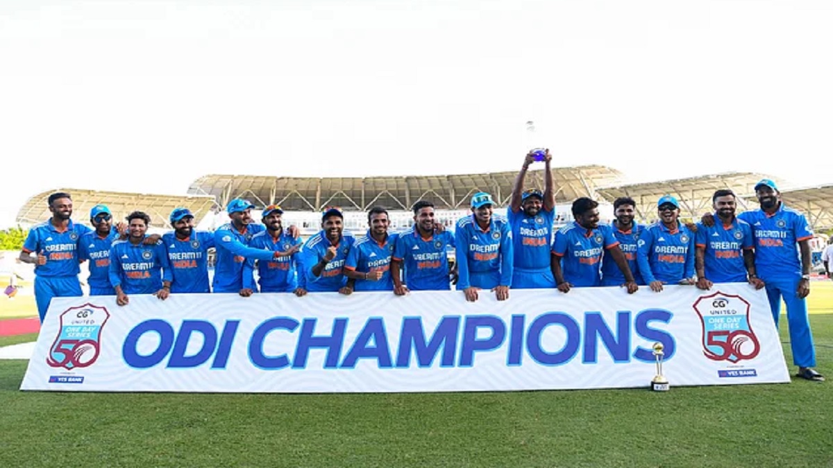 ২০০ রানের বিশাল ব্যবধানের জয়ে সিরিজ জিতলো ভারত