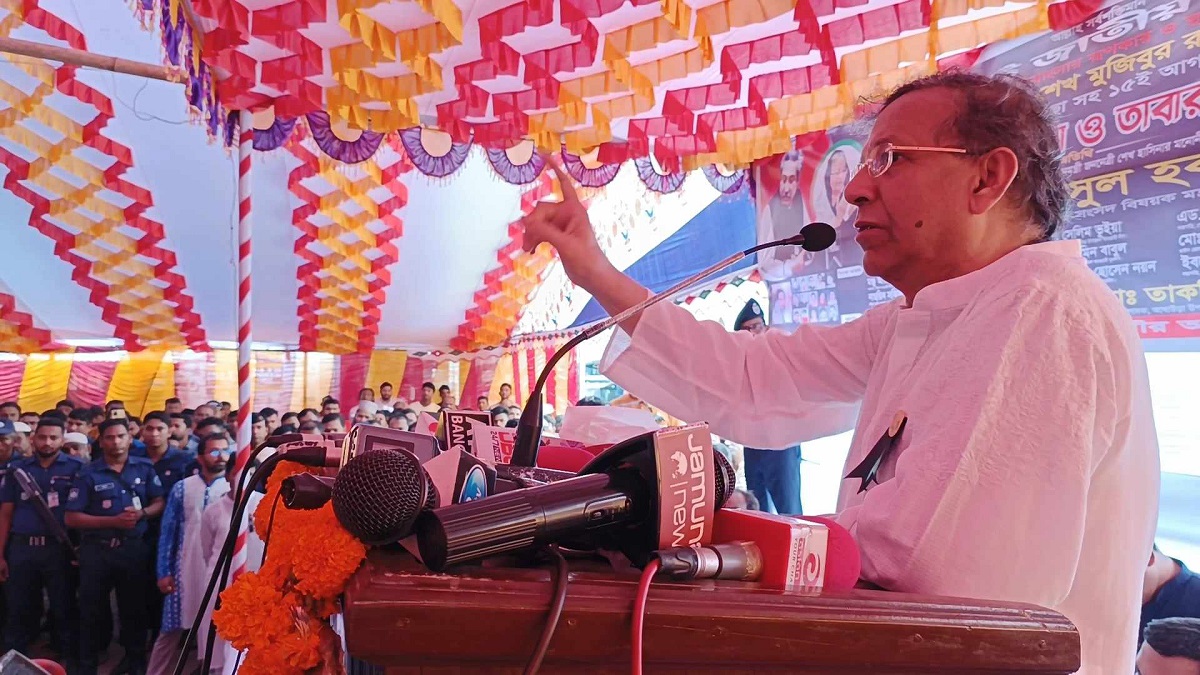 বঙ্গবন্ধুকে মীরজাফর-বেঈমানরা হত্যা করে: আইনমন্ত্রী
