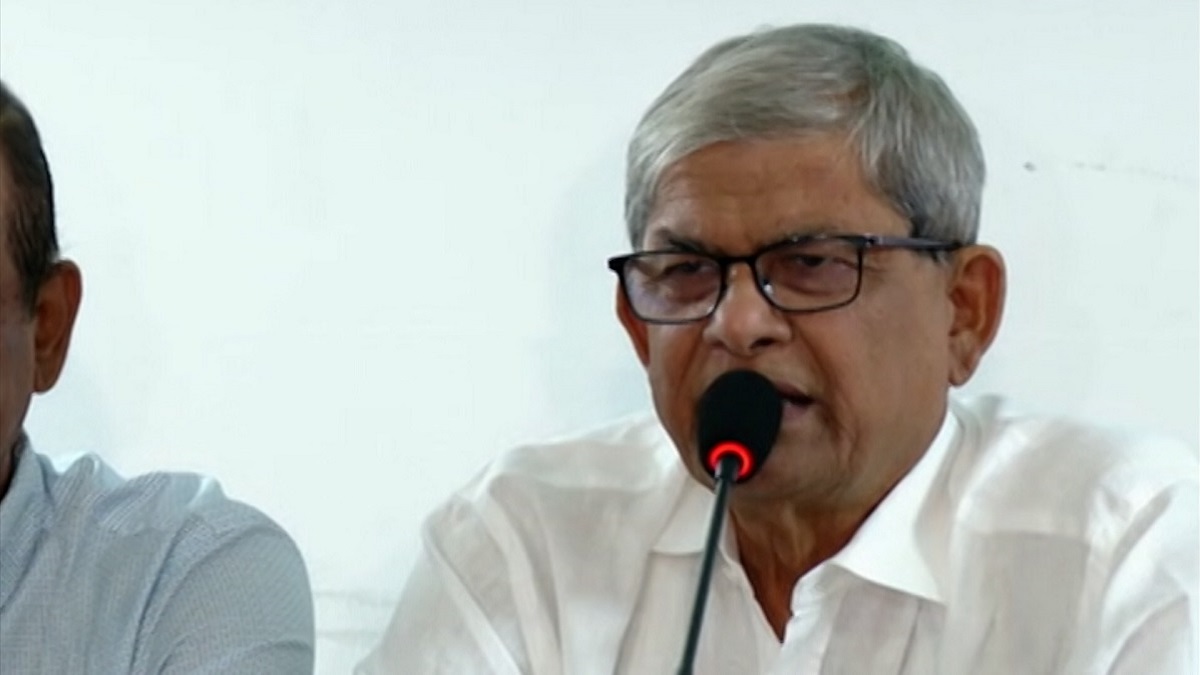 সরকারের হাত থেকে দেশকে মুক্ত করাই বিএনপির লক্ষ্য: ফখরুল