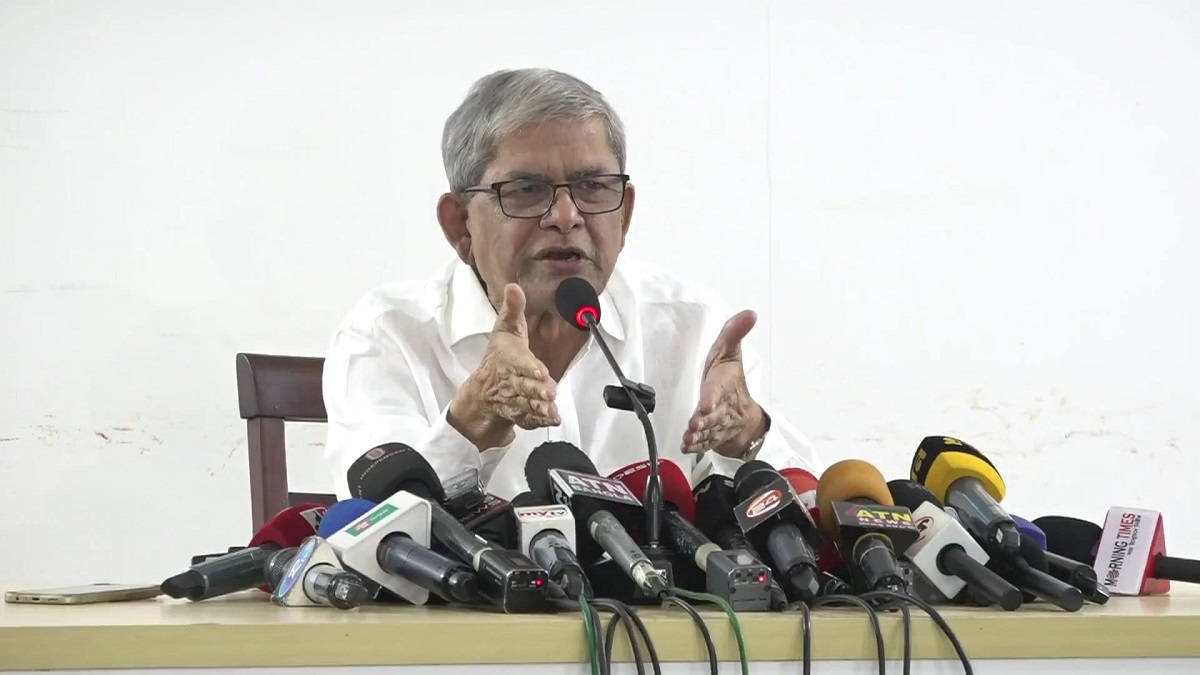 ছাত্রদলের নেতাদের থেকে অস্ত্র উদ্ধারের ঘটনা বানোয়াট ও উদ্দেশ্যমূলক: ফখরুল