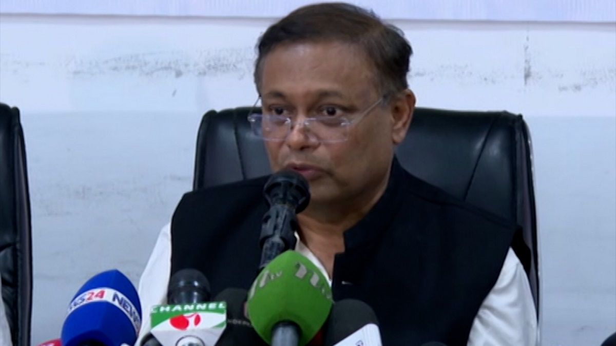 জঙ্গিগোষ্ঠীর প্রধান পৃষ্ঠপোষক বিএনপি, খালেদা জিয়া ও ফখরুল: তথ্যমন্ত্রী