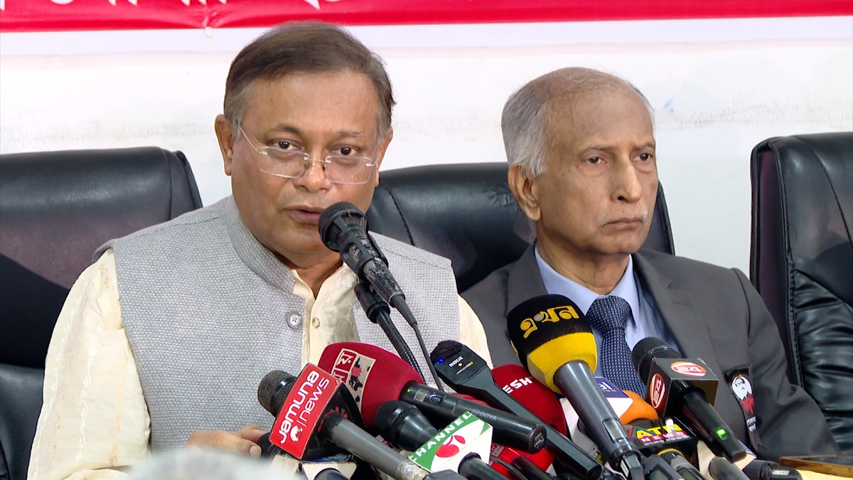 বিদেশিদের সমর্থন না পাওয়ায় বিএনপি নেতাদের মুখ মলিন: তথ্যমন্ত্রী