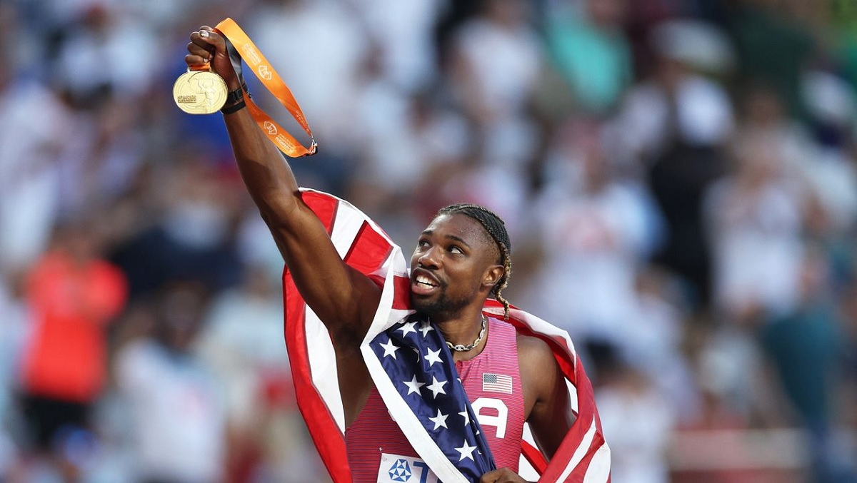 ‘বড় কথা’ বলা নোয়াহ লাইলসই এখন বিশ্বের নতুন দ্রুততম মানব