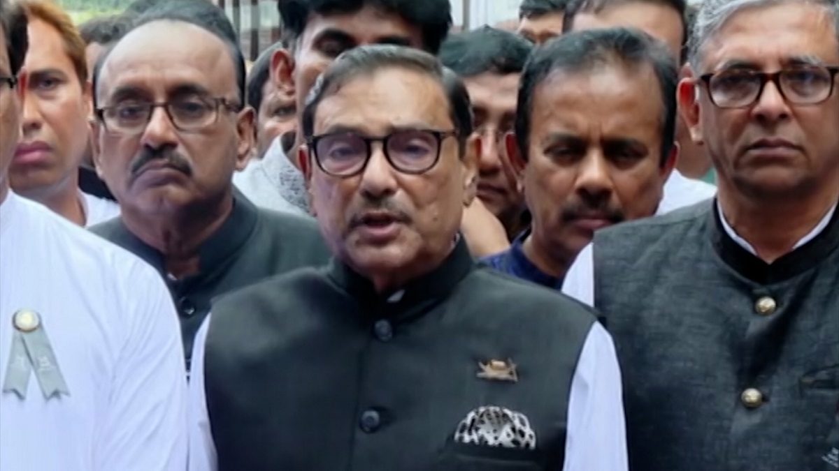 বিএনপির সাথে শুধু নেতাকর্মী আছে, জনগণ নেই: কাদের