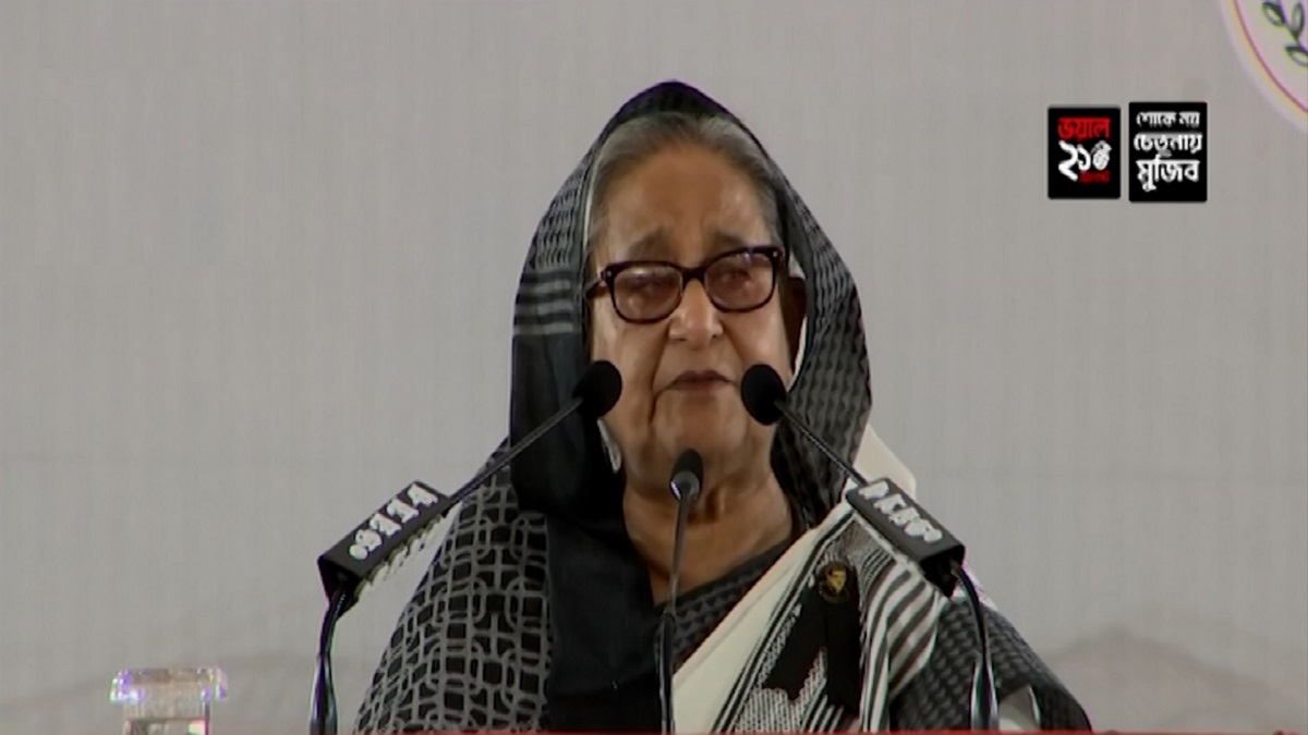 বিএনপির বিষয়ে দেশের মানুষকে সজাগ থাকতে হবে: প্রধানমন্ত্রী