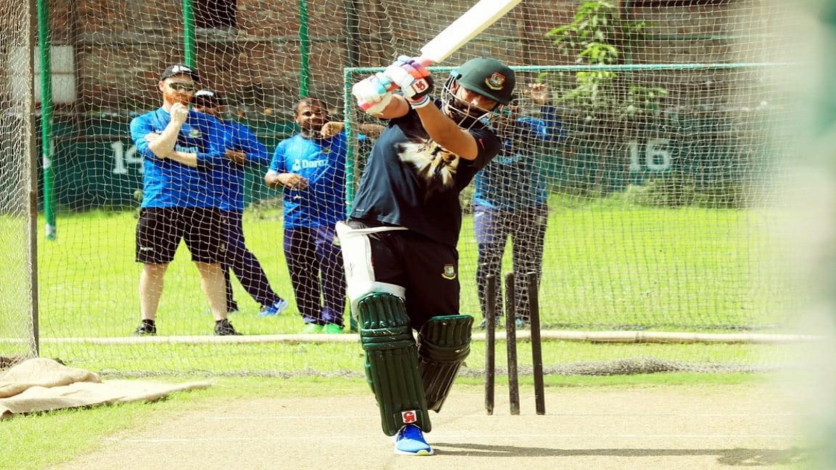 ব্যাটিংয়ে ফিরলেন নতুন এক তামিম!