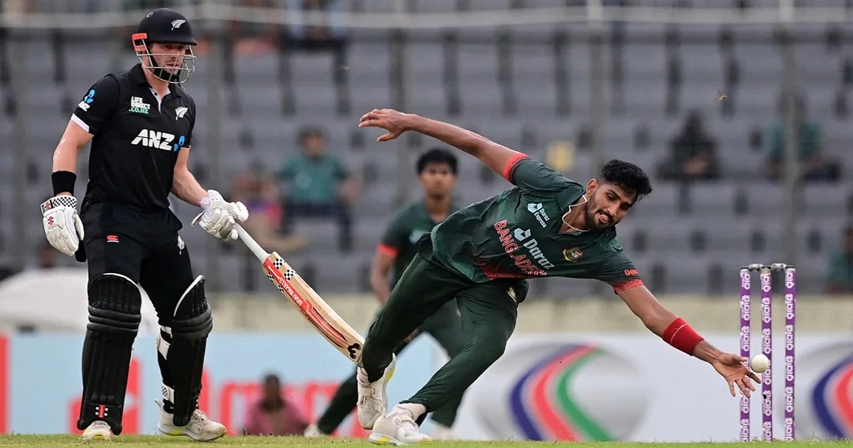 টাইগারদের নিয়ন্ত্রিত বোলিংয়ে ২৫৪ রানে গুটিয়ে গেলো নিউজিল্যান্ড