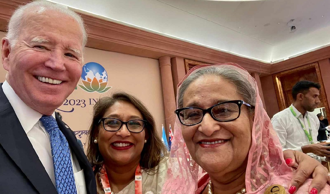 বাইডেনকে বাংলাদেশ সফরের আমন্ত্রণ প্রধানমন্ত্রী শেখ হাসিনার