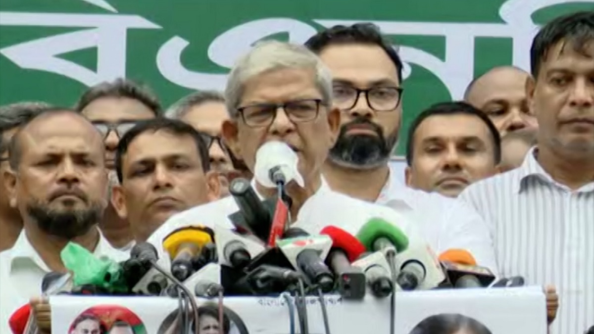 ৪৮ ঘণ্টার মধ্যে খালেদা জিয়ার মুক্তির দাবি ফখরুলের