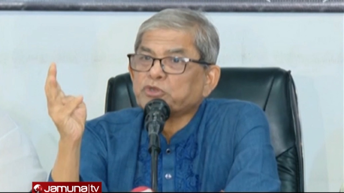 রাষ্ট্রের আত্মা ধ্বংস করে দিয়েছে আওয়ামী লীগ: মির্জা ফখরুল