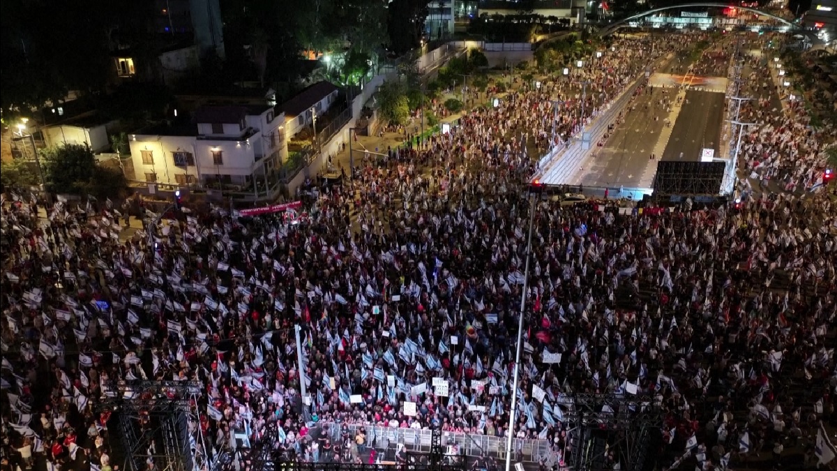 ইসরায়েলে অব্যাহত বিক্ষোভ-আন্দোলন