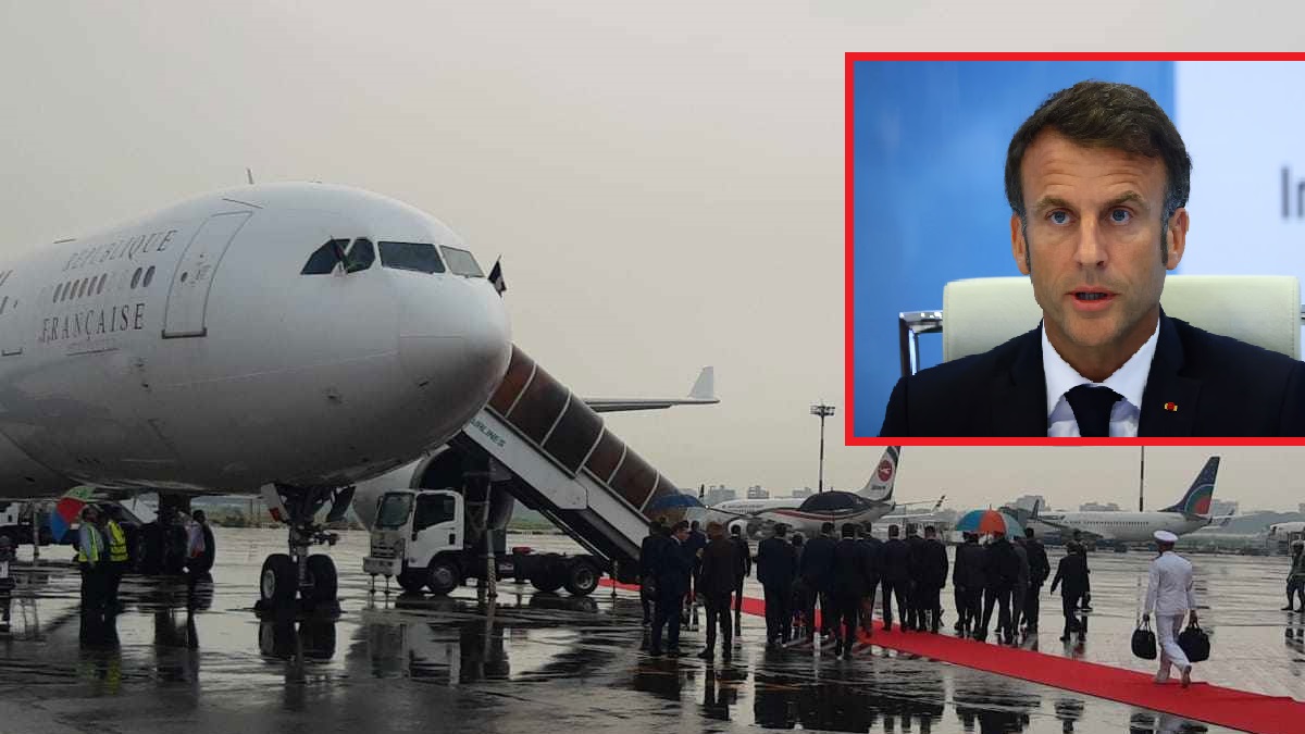 ঢাকা ছাড়লেন ফ্রান্সের প্রেসিডেন্ট