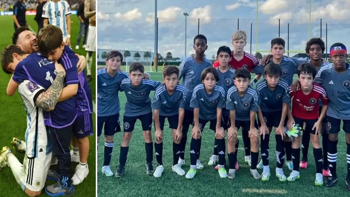 ইন্টার মায়ামির বয়সভিত্তিক দলে মেসিপুত্রের অভিষেক