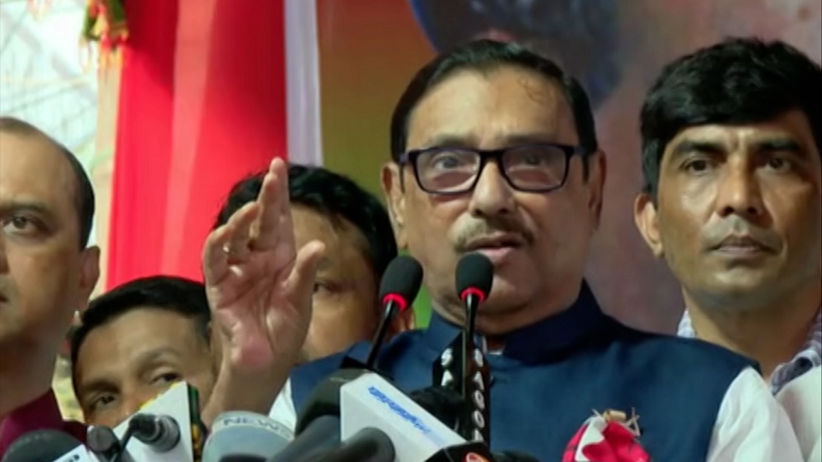 আমেরিকা নিষেধাজ্ঞা দেয়, আর ভয় দেখায় ফখরুল: ওবায়দুল কাদের