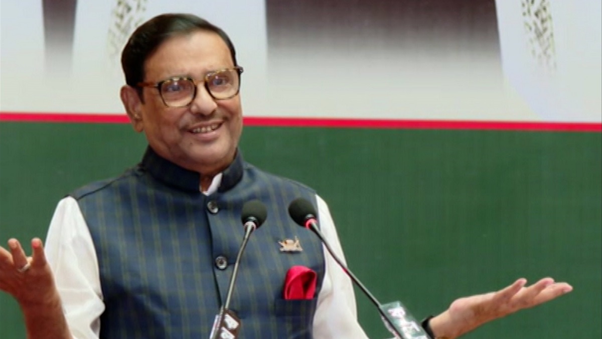 ট্রাম্পকে সামলাতে না পারা বাইডেন বাংলাদেশকে হুমকি দিচ্ছে: কাদের