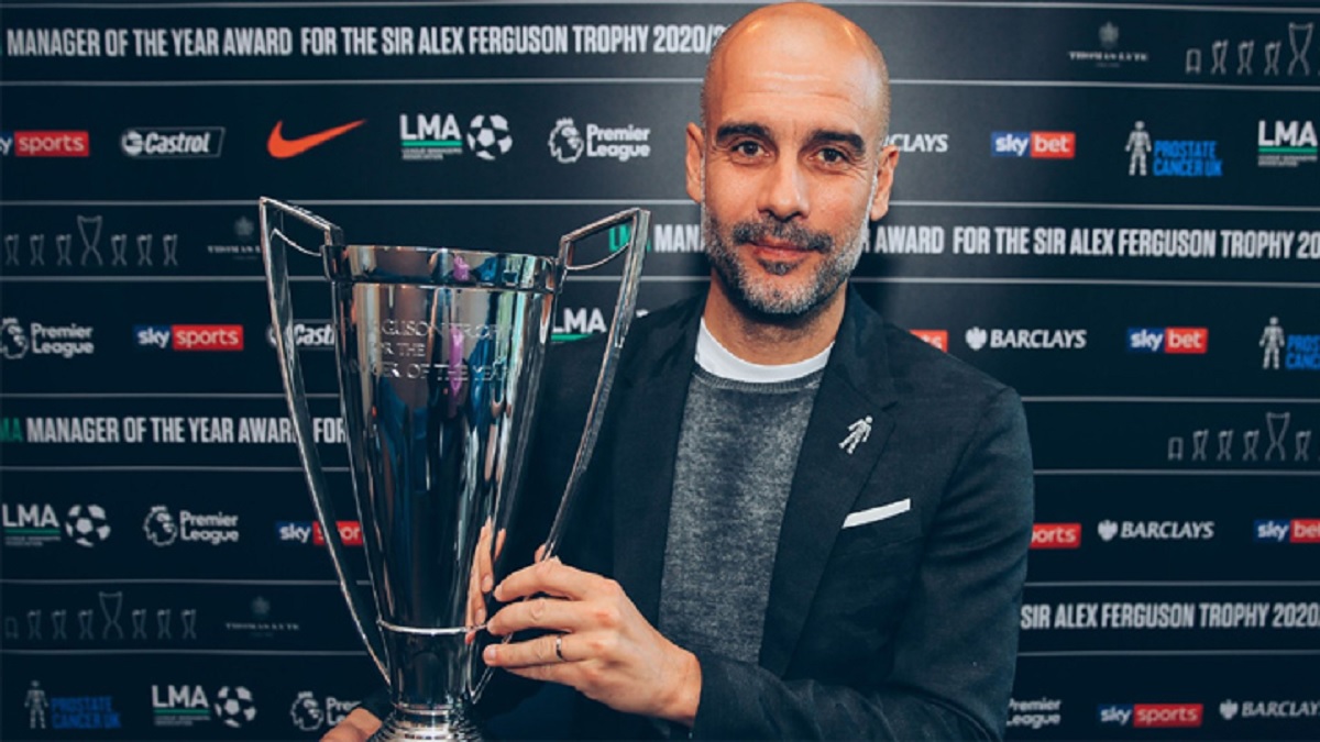 বর্ষসেরা কোচ পেপ গার্দিওলা