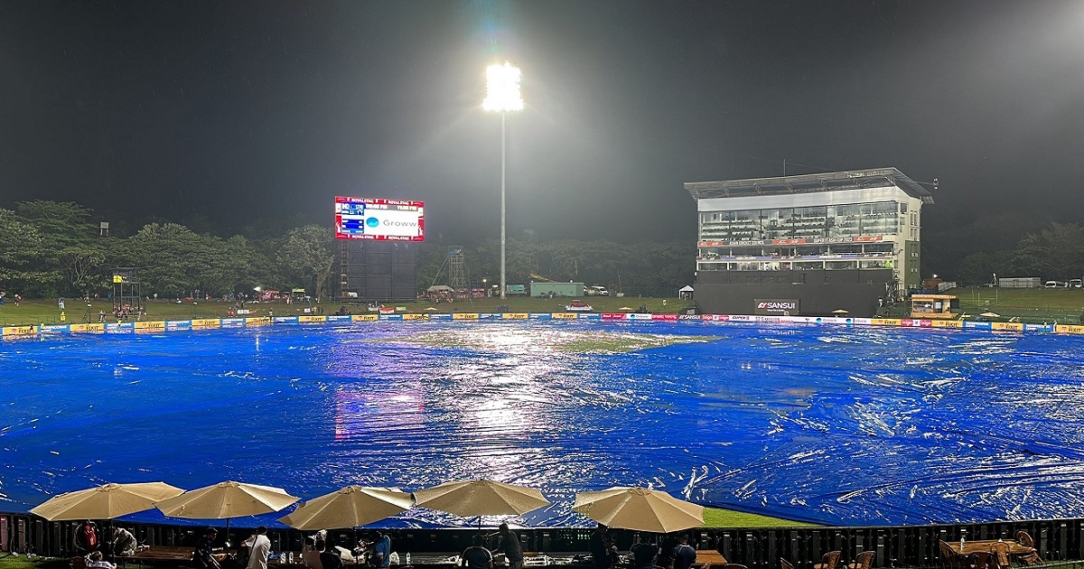 বৃষ্টিতে খেলা বন্ধ, পরিত্যক্ত হওয়ার আশঙ্কা ভারত-নেপাল ম্যাচ