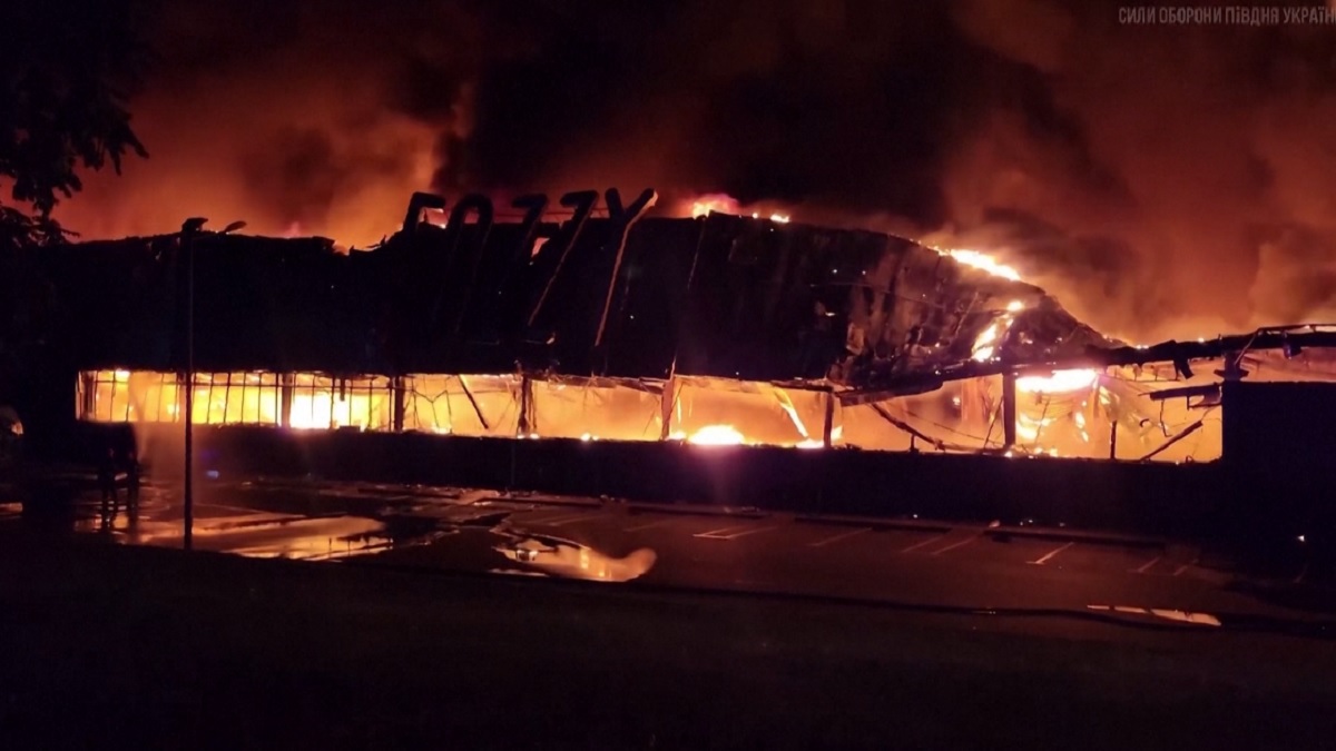 ইউক্রেনের ওডেসায় ব্যাপক ড্রোন হামলা রাশিয়ার