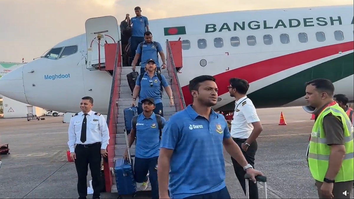 ভারতে পৌঁছেছে বাংলাদেশ দল