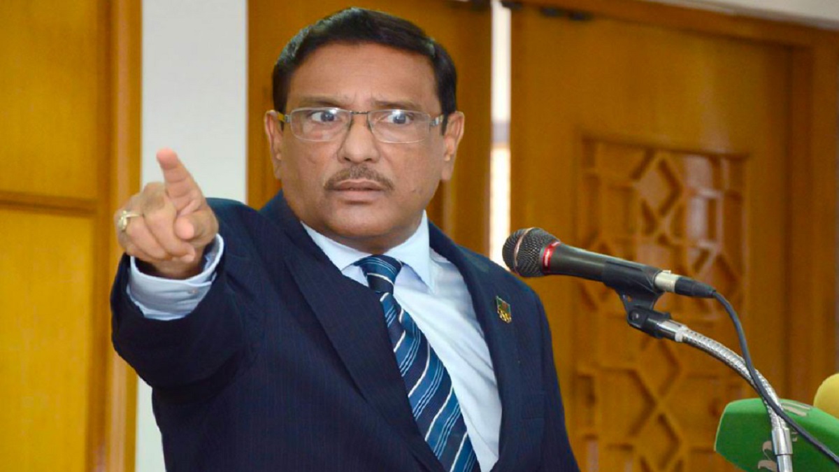 বিএনপি ফাউল করেছে, লাল কার্ড দেখাতে হবে: ওবায়দুল কাদের