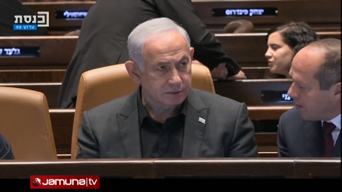 ইসরায়েলে নবগঠিত ‘যুদ্ধকালীন’ মন্ত্রিসভার শপথ গ্রহণ