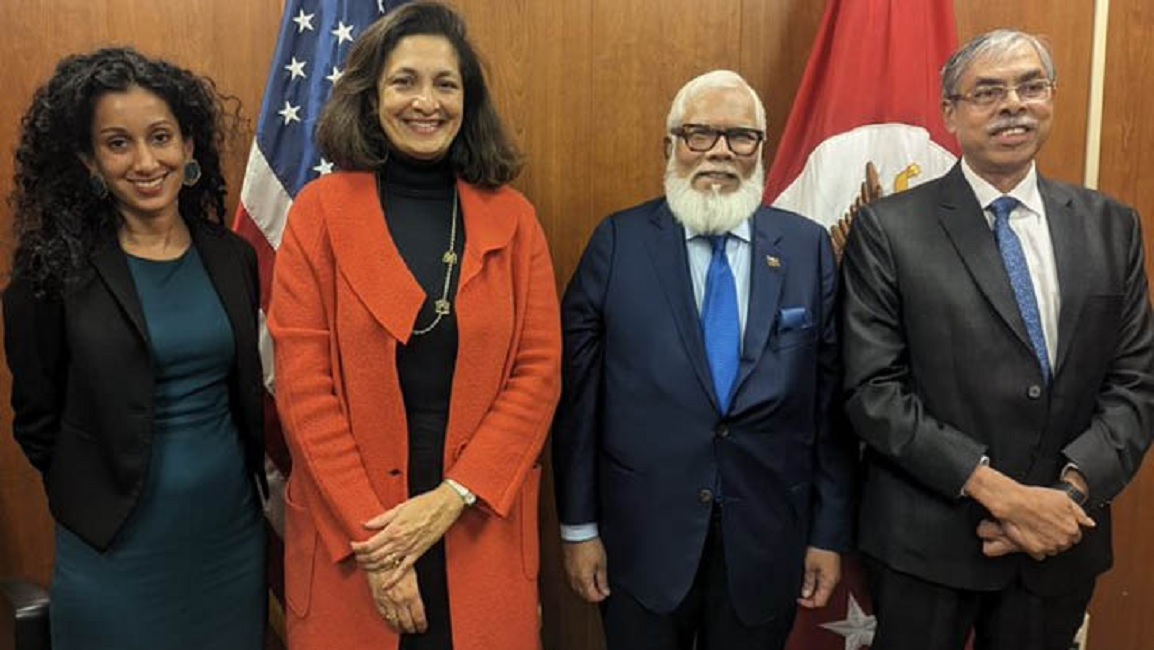 ওয়াশিংটনে জেয়া-সালমান বৈঠক