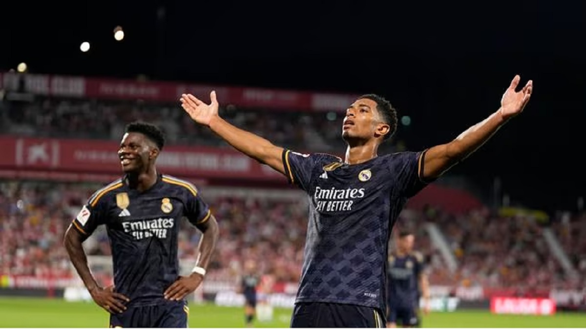 জিরোনার বিপক্ষে বড় জয়ে শীর্ষে রিয়াল, গোল পেয়েছেন বেলিংহাম