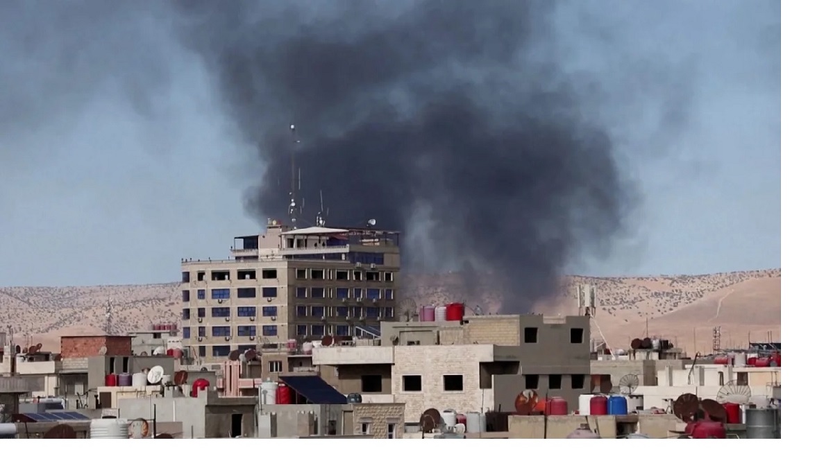 সিরিয়ায় সামরিক একাডেমিতে ড্রোন হামলায় নিহত বেড়ে ১০০