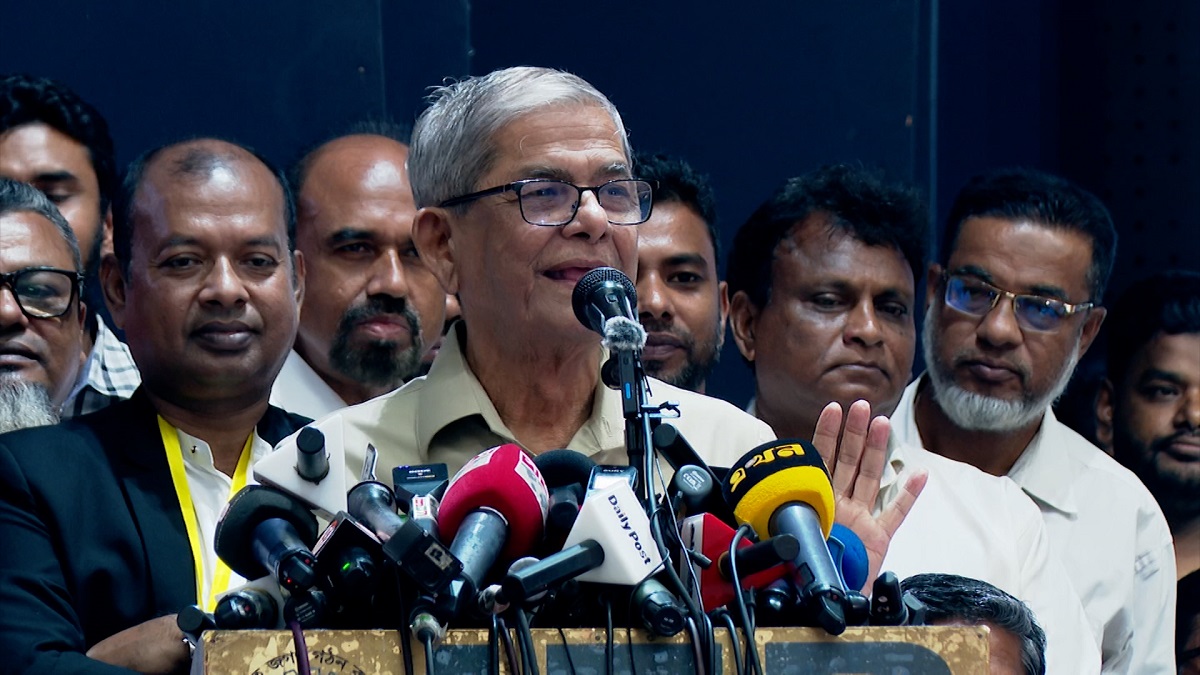 সরকার অনেক ভীত, তাই ‘তলে তলে আপস হয়ে গেছে’ বলে: ফখরুল