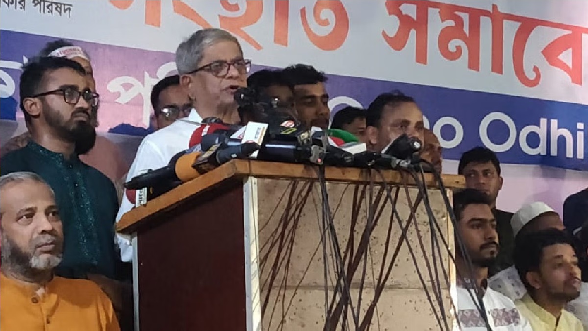 তাড়াহুড়ো করে উন্নয়ন কাজের উদ্বোধনে পার পাওয়া যাবে না: মির্জা ফখরুল