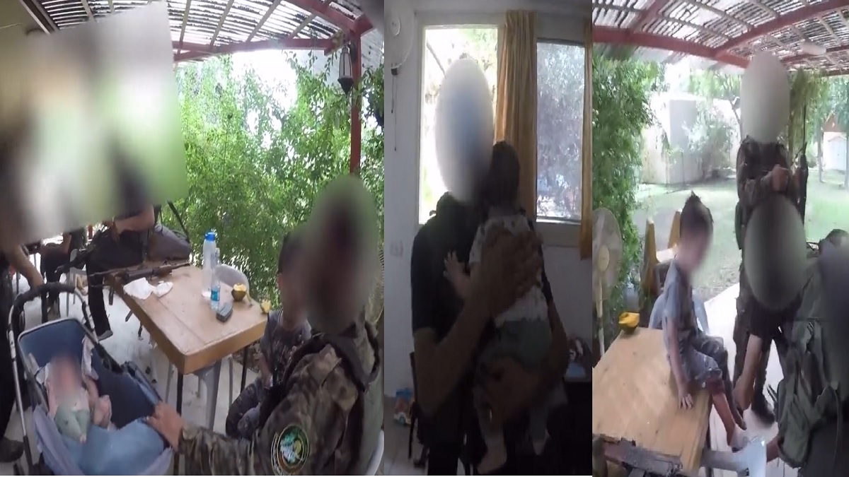 ইসরায়েলি শিশুদের সাথে হামাসের মানবিক আচরণ (ভিডিও)