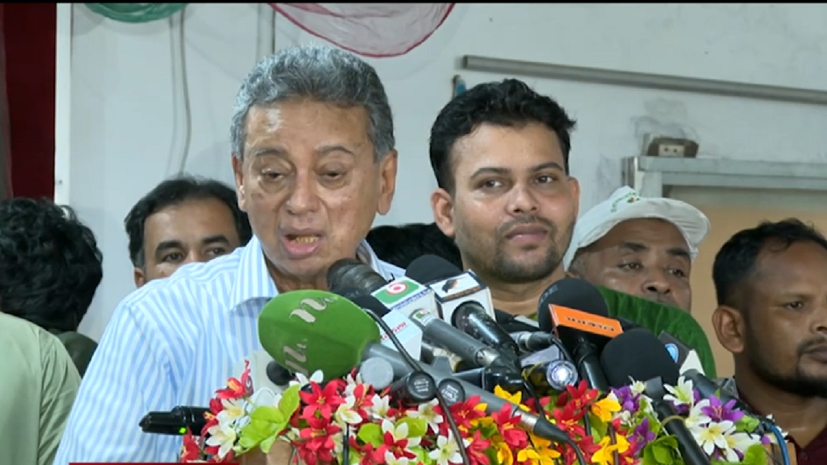 লগি-বৈঠা নিয়ে জনগণকে হত্যা করে আন্দোলন দমাতে চায় ক্ষমতাসীনরা: খসরু