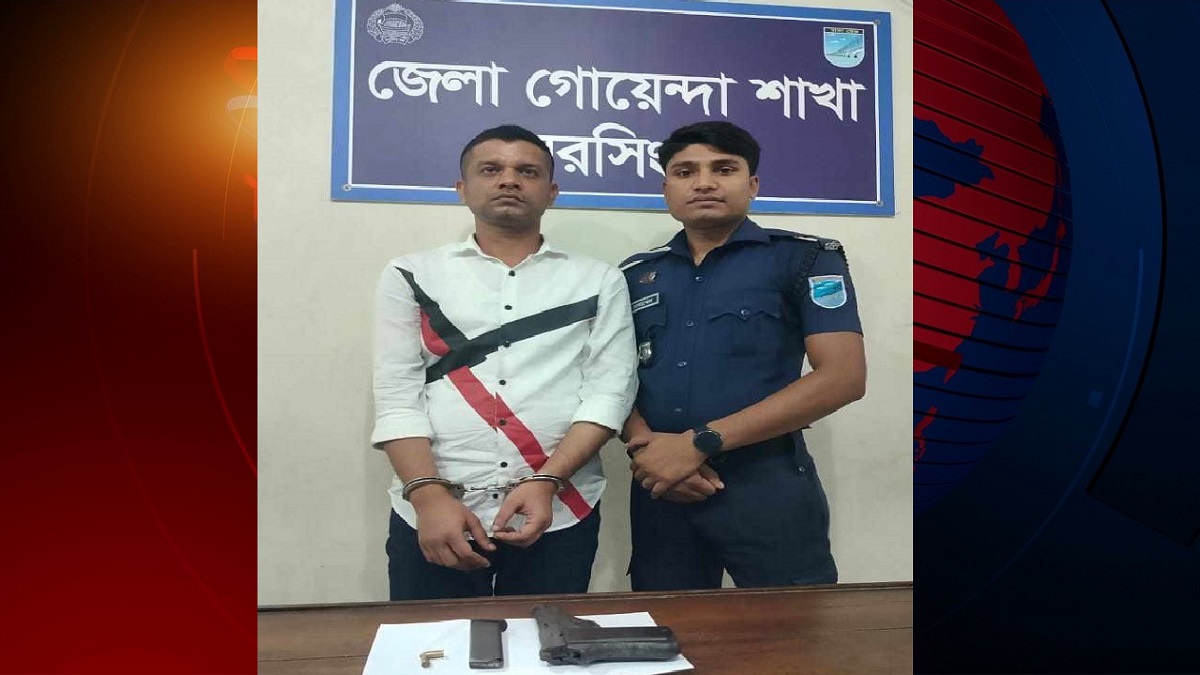 বিস্ফোরক মামলায় নরসিংদী জেলা ছাত্রদল সভাপতি গ্রেফতার