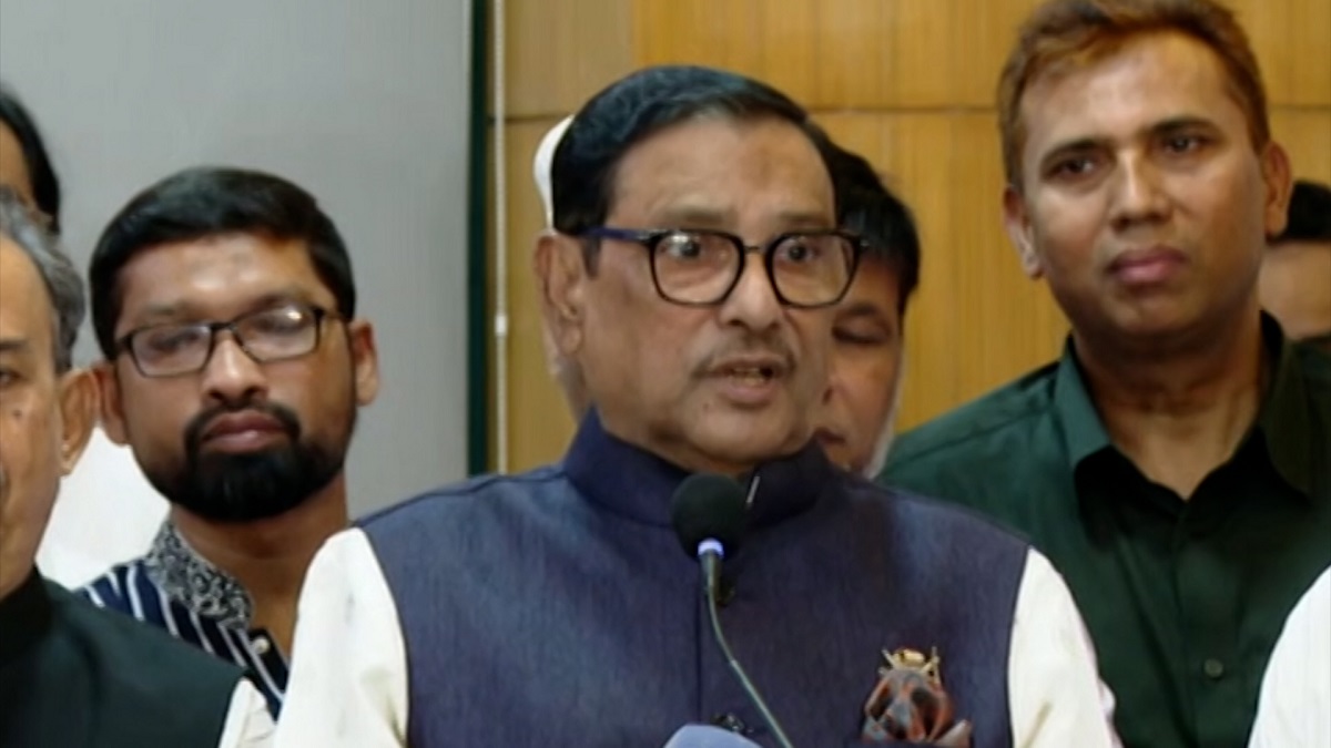 বিএনপি দেশের গণতন্ত্র ধ্বংসের লড়াইয়ে নেমেছে: কাদের