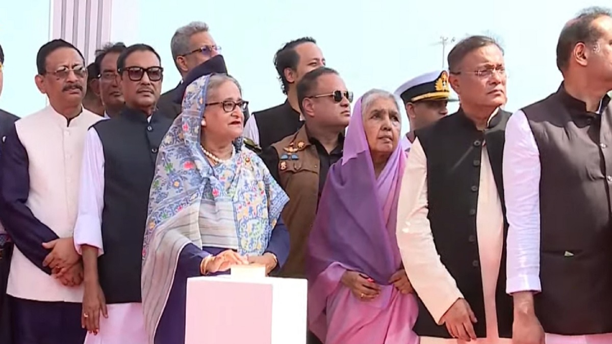 বঙ্গবন্ধু টানেল উদ্বোধন করলেন প্রধানমন্ত্রী; খুলে গেলো নতুন দুয়ার