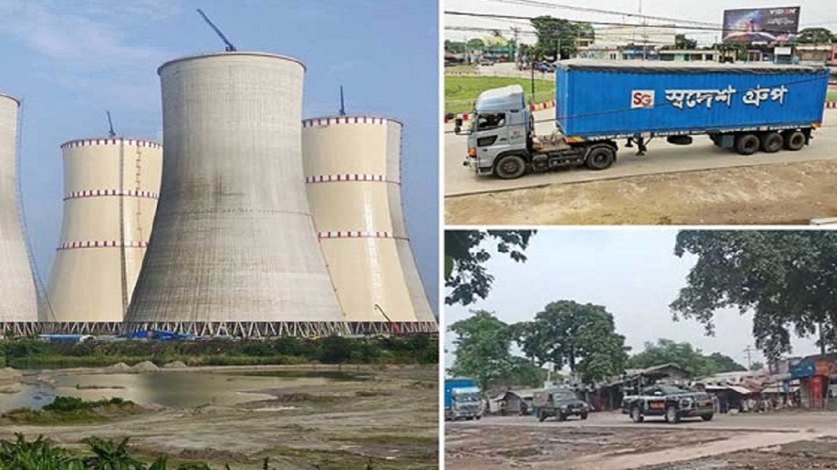 পাবনার রূপপুরে পৌঁছাল ইউরেনিয়ামের দ্বিতীয় চালান