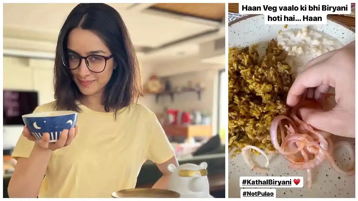 কাঁঠালের বিরিয়ানি খেলেন শ্রদ্ধা কাপুর