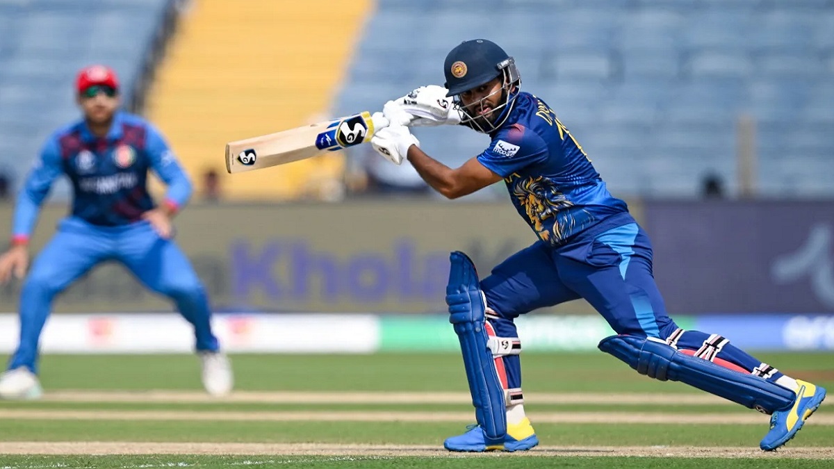 আফগানিস্তানের বিপক্ষে ব্যাটিংয়ে শ্রীলঙ্কা