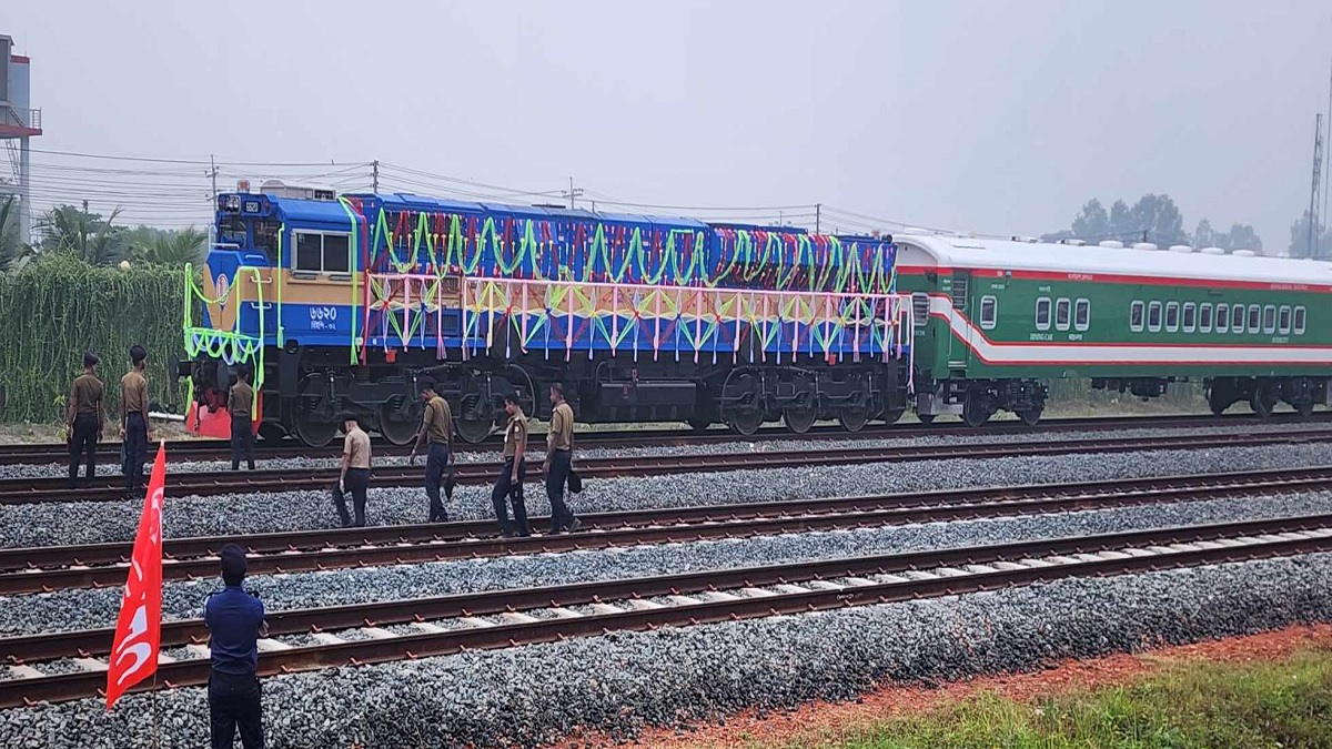 পদ্মাসেতু দিয়ে ভাঙ্গায় ট্রেন যাবে আজ