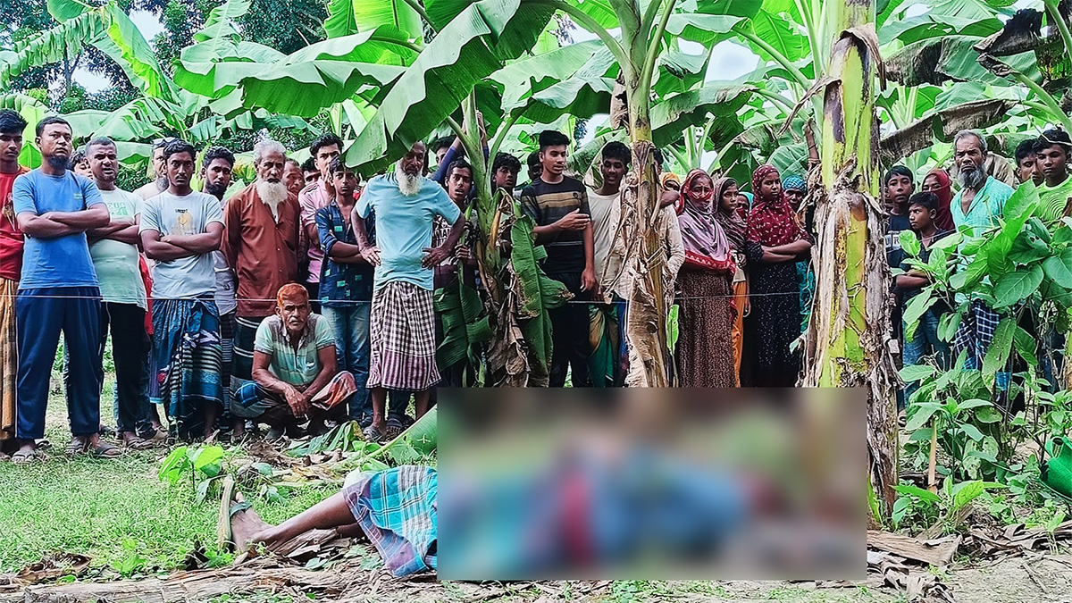 ঝিনাইদহে কলাক্ষেত থেকে দিনমজুরের মরদেহ উদ্ধার