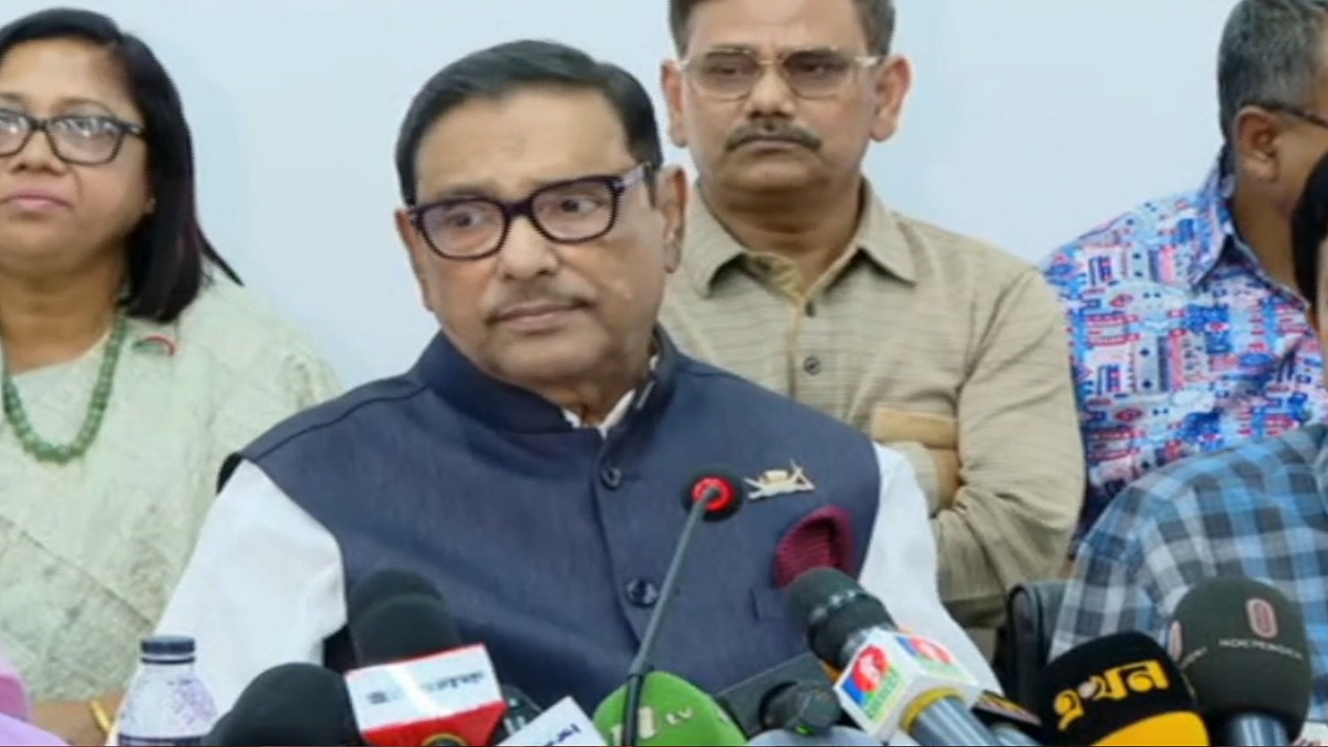 এখনও সময় আছে, নির্বাচনে আসুন: সব রাজনৈতিক দলের প্রতি ওবায়দুল কাদের আহ্বান