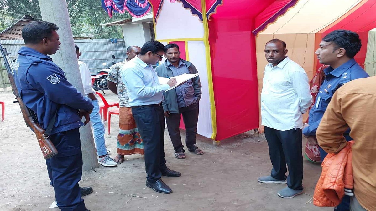 তেঁতুলিয়ায় বাল্যবিবাহের আয়োজন করায় বাবাকে জরিমানা