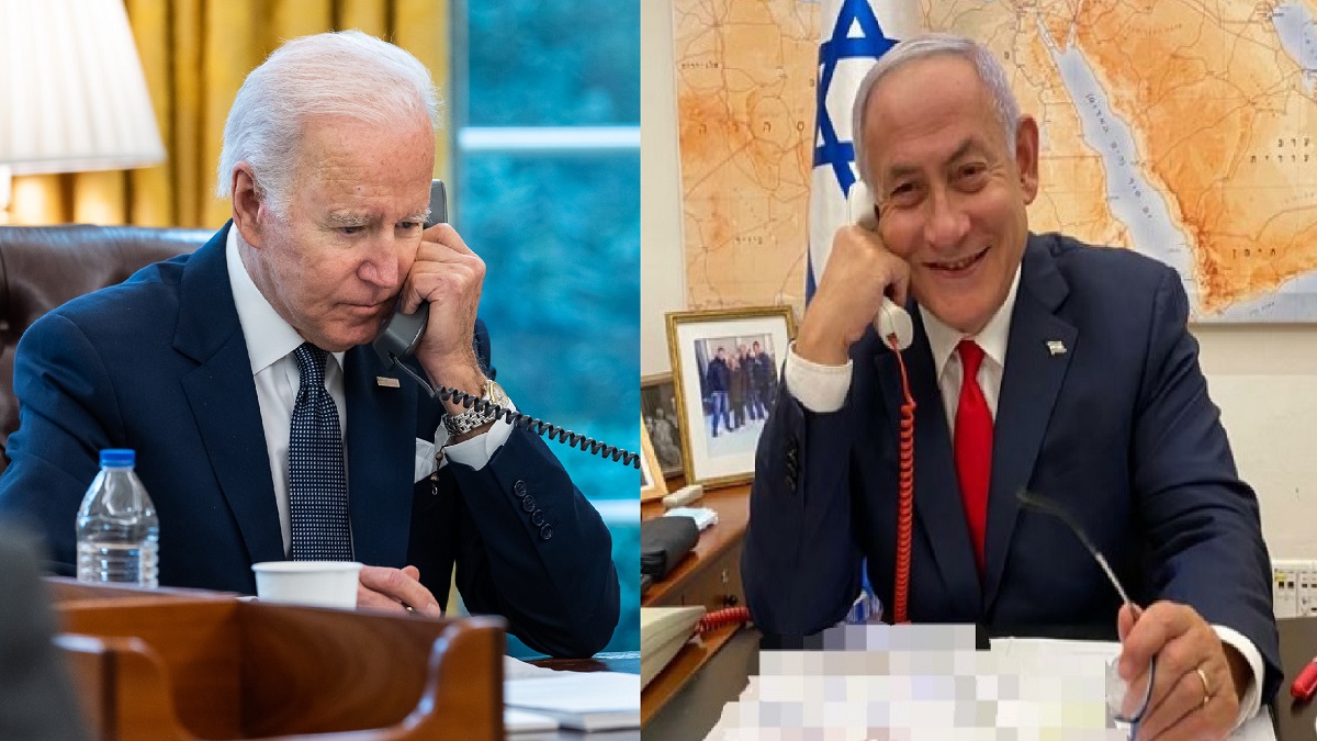 জিম্মি উদ্ধারে নেতানিয়াহু-বাইডেন ফোনালাপ