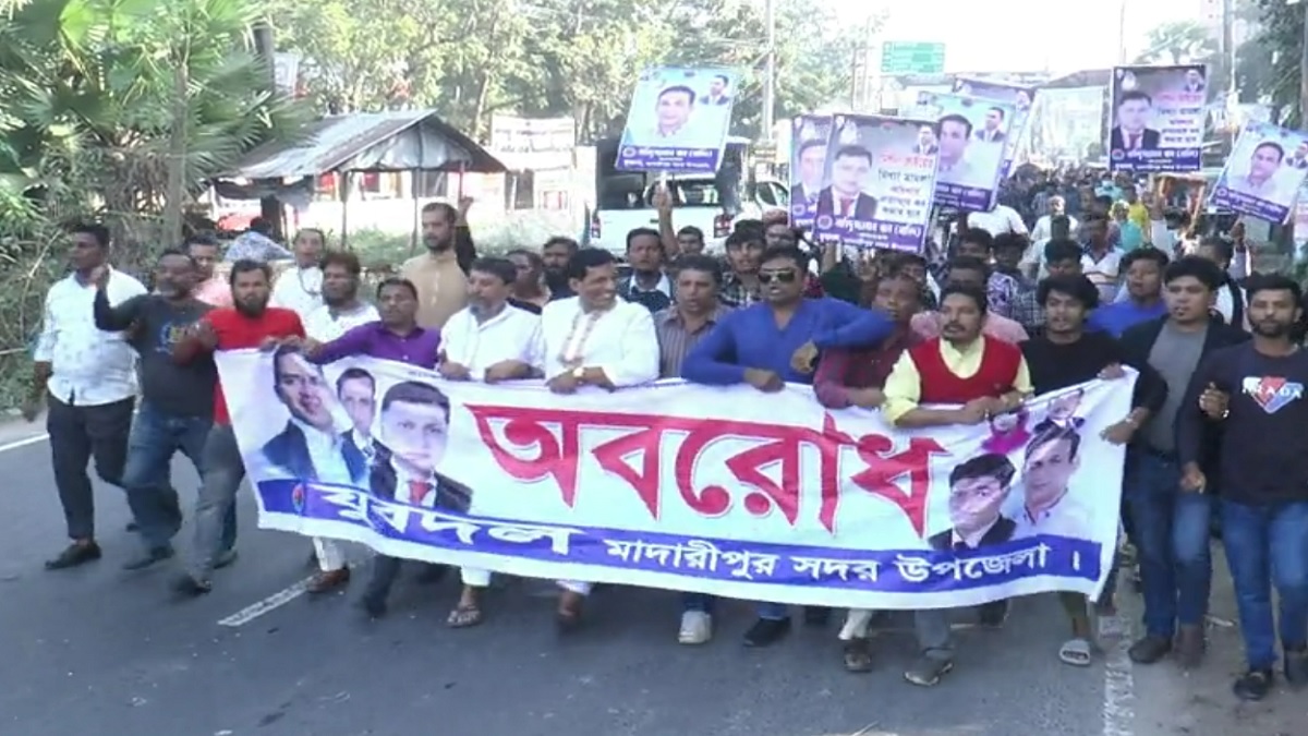 অবরোধের সমর্থনে আজও বিভিন্ন স্থানে বিএনপি’র মিছিল