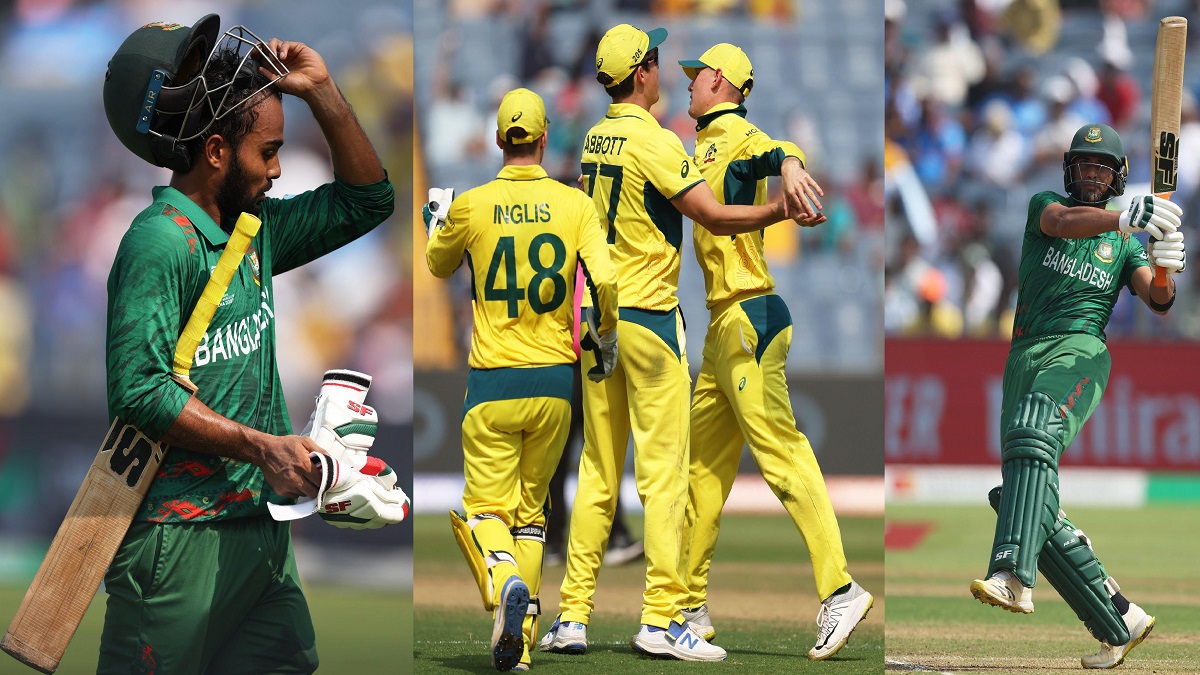 অস্ট্রেলিয়াকে ৩০৭ রানের চ্যালেঞ্জিং লক্ষ্য দিলো টাইগাররা