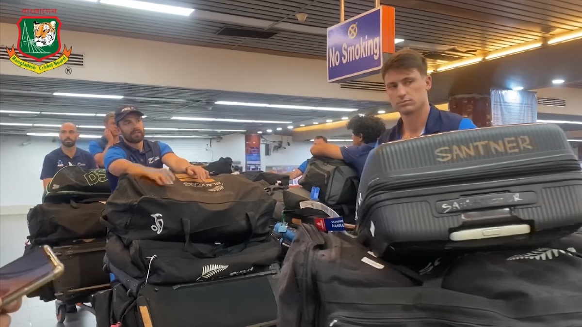 সিলেট পৌঁছেছে নিউজিল্যান্ড ক্রিকেট দল