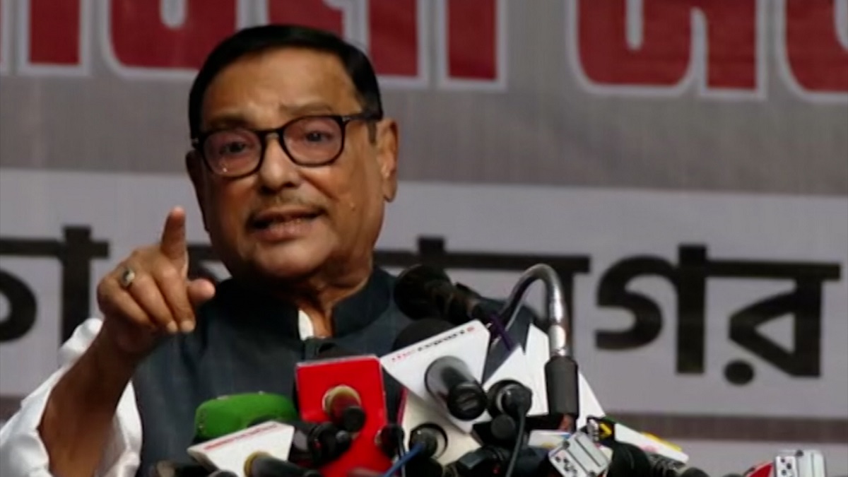 বিএনপি জিয়ার কবরে ফুল দিতে যায়নি, কাপুরুষের পরিচয় দিয়েছে: কাদের